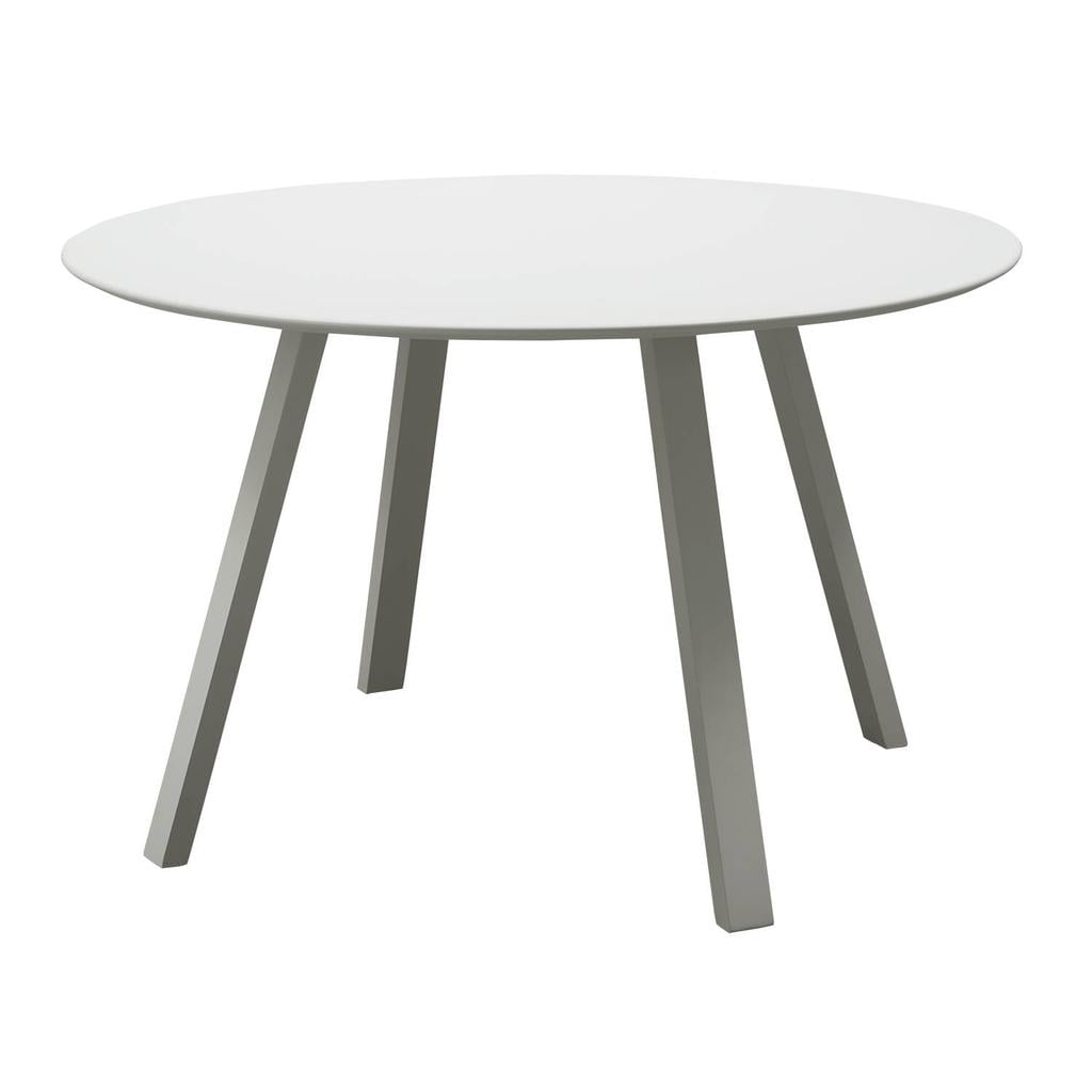 WOOOD WOOOD Auke Tuintafel - Aluminium - Mist/Grijs - 75x120x120