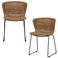 WOOOD WOOOD Wings Tuinstoelen - Zand - Kunststof - 78x55x54 - Set van 2