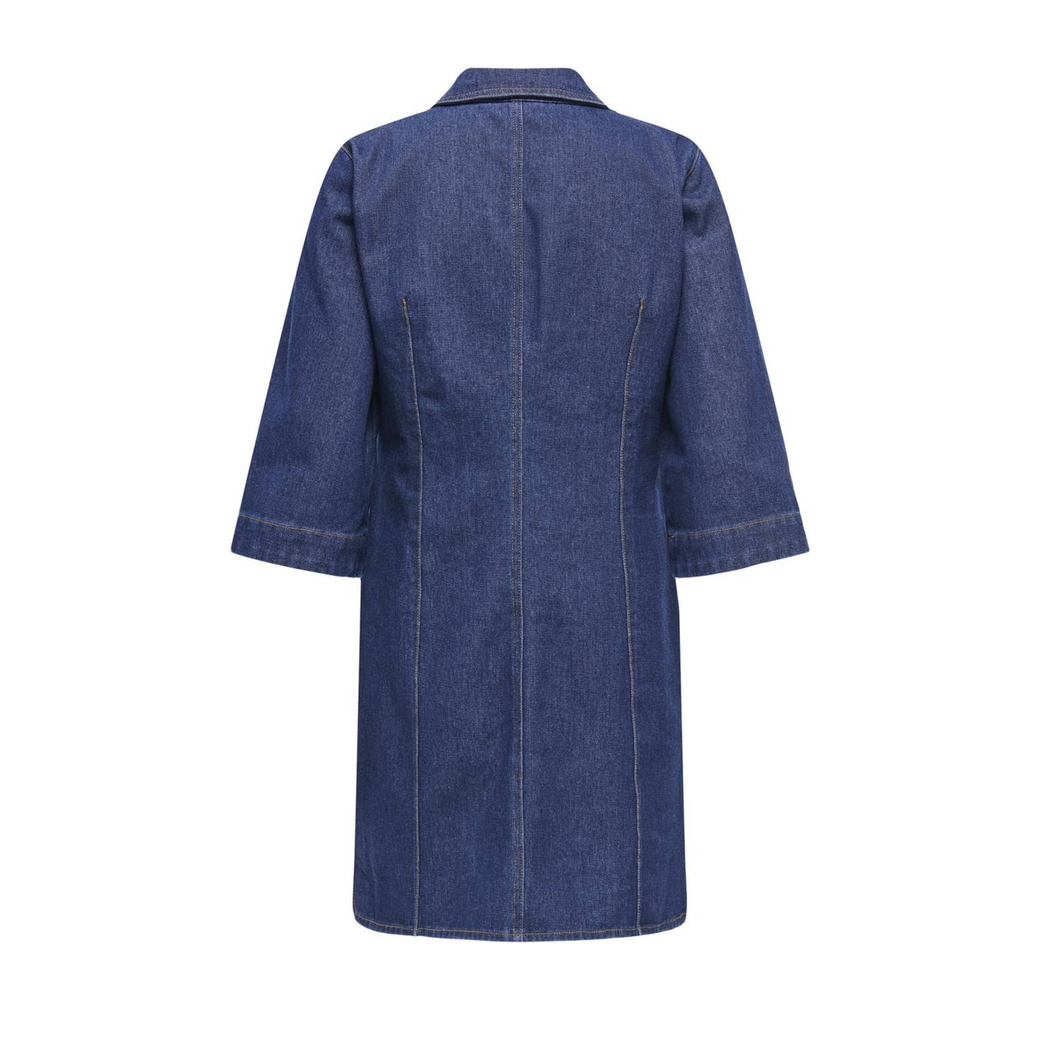 JDY denim spijkerjurk dark blue denim