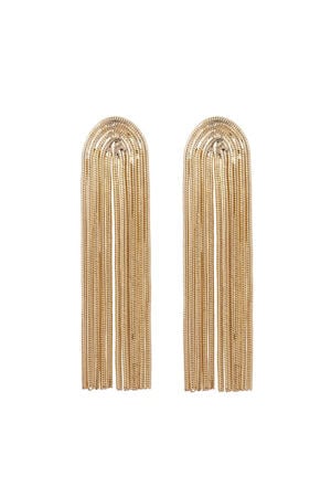 oorbellen Chloe Fringe goudkleurig