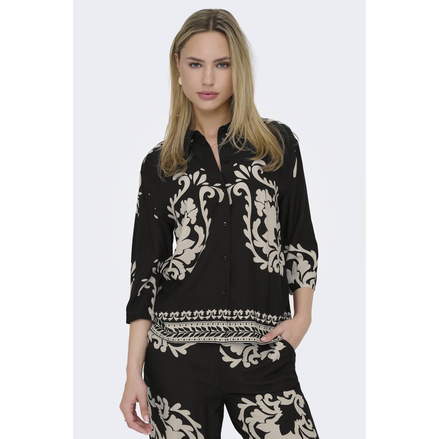 JDY blouse zwart