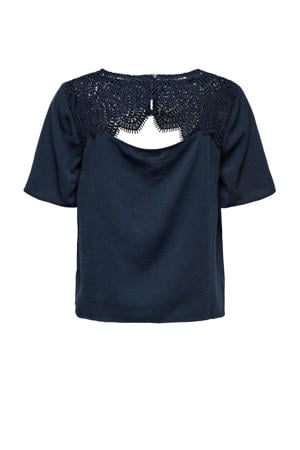 top donkerblauw