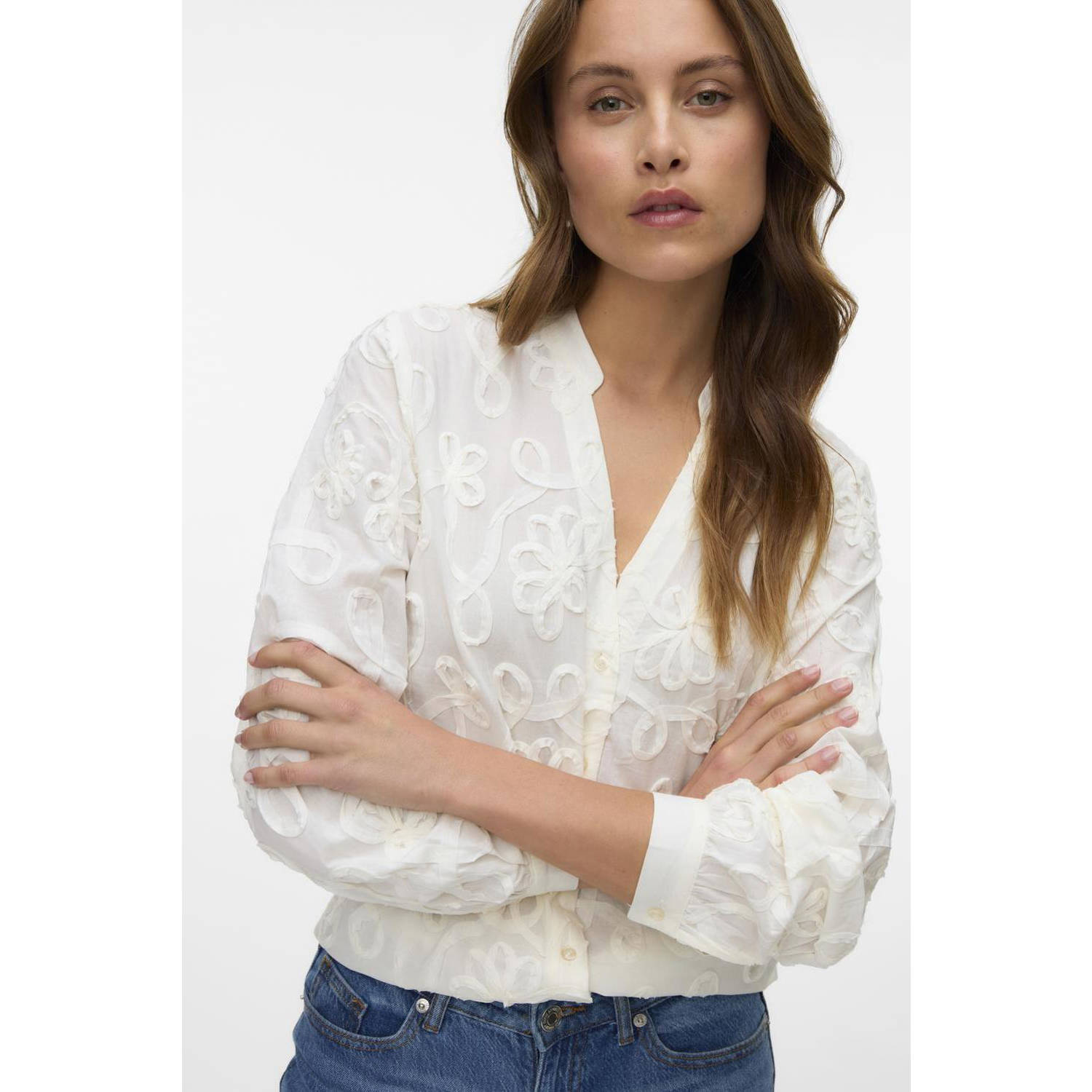VERO MODA blouse ecru