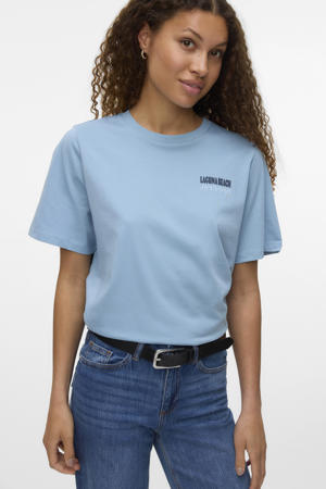 T-shirt lichtblauw