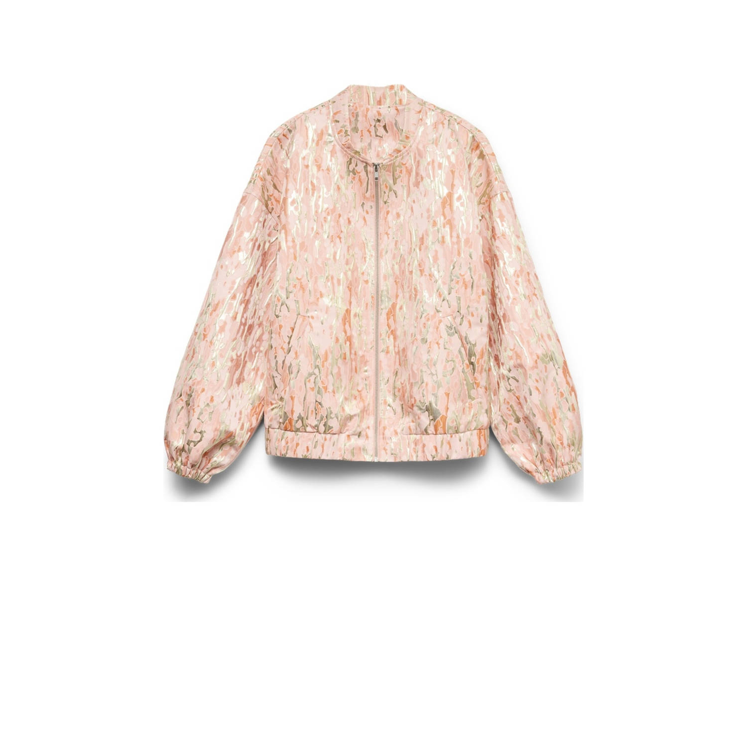 VERO MODA bomberjack lichtroze