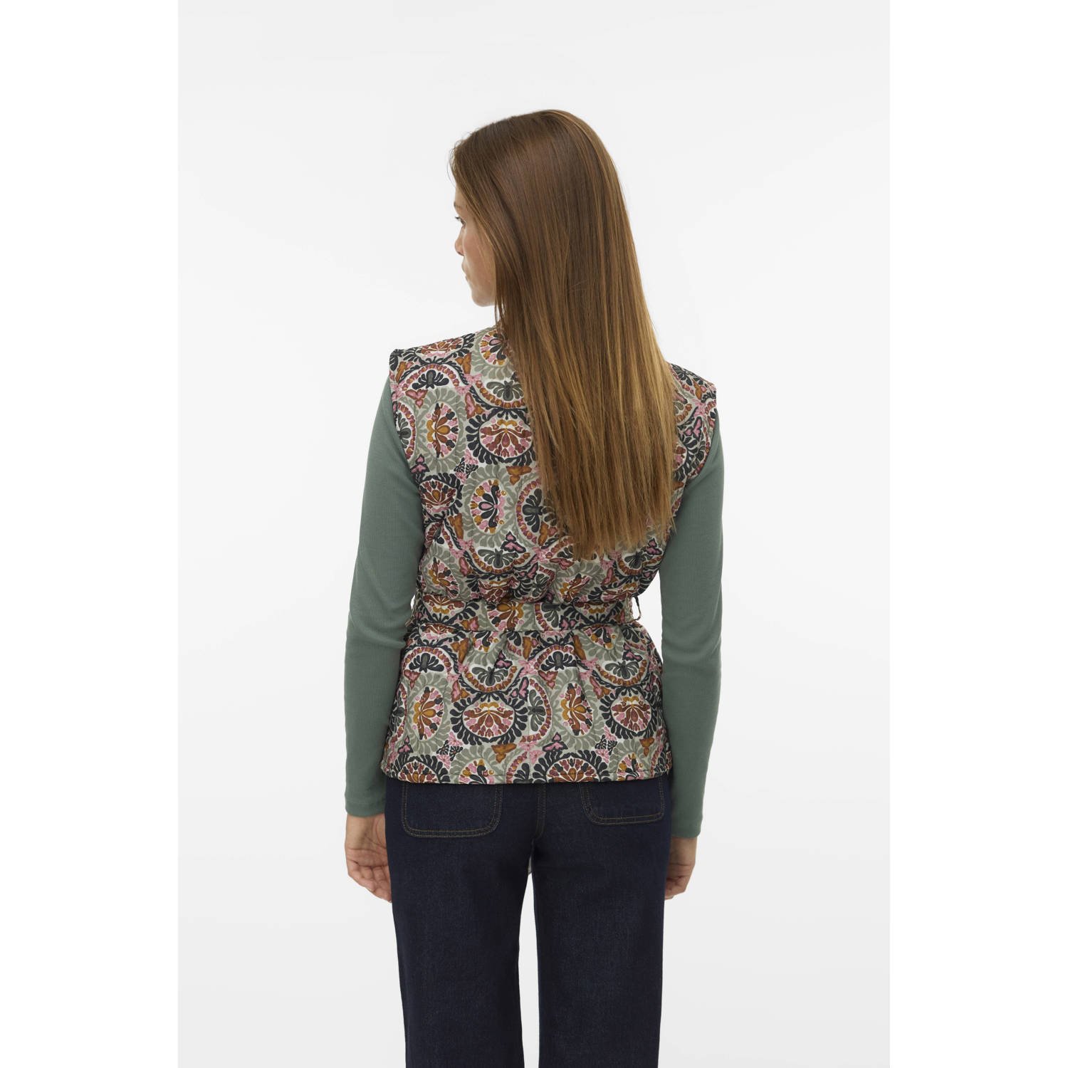 VERO MODA gilet groen