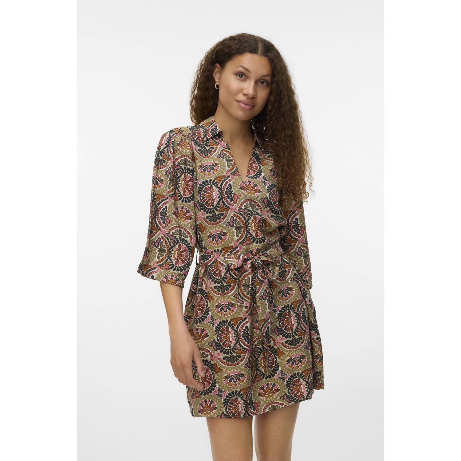 VERO MODA blousejurk groen