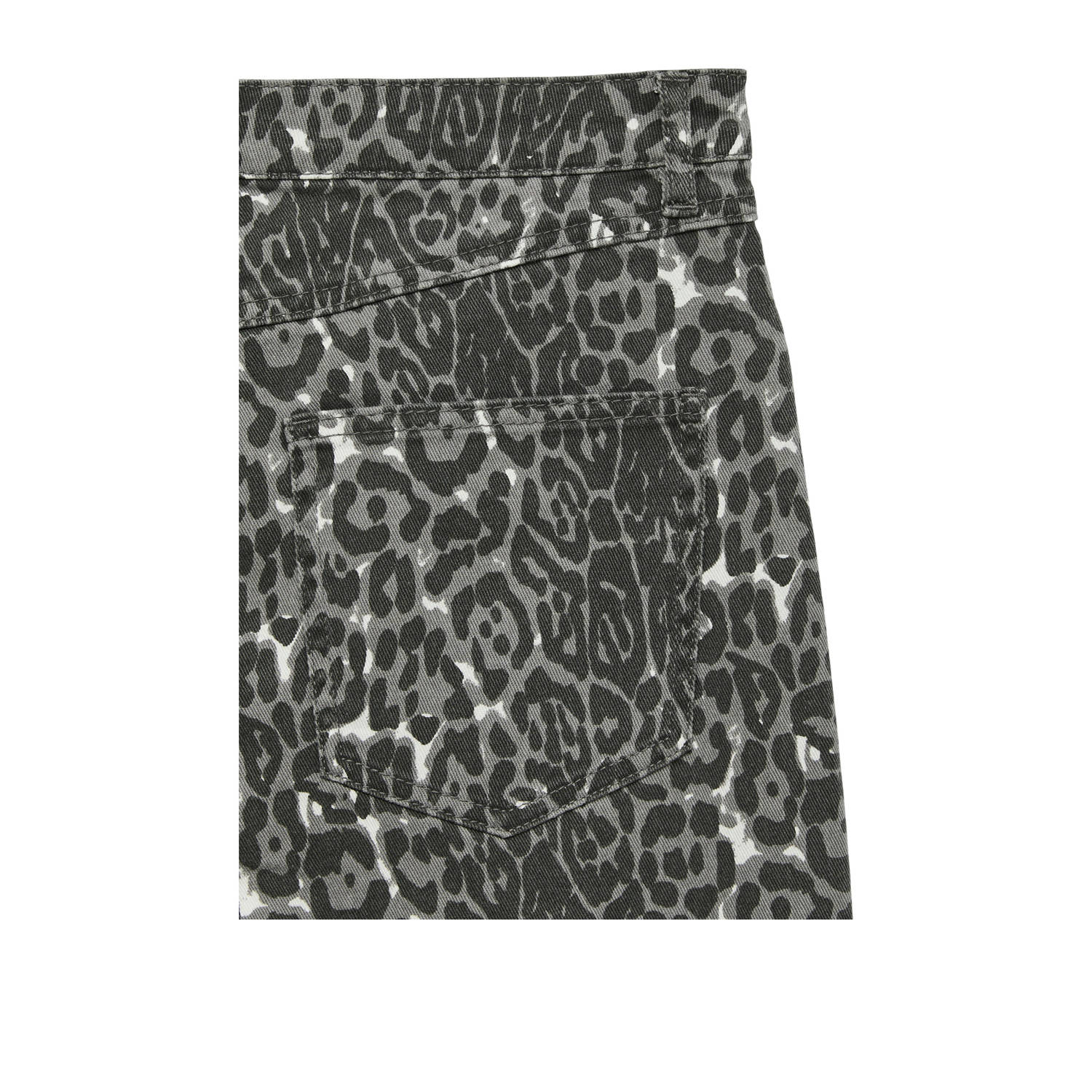 VERO MODA high waist wide leg jeans bruin