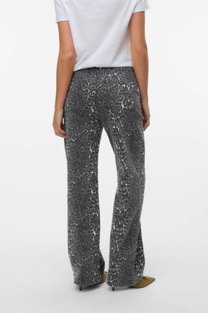 high waist wide leg jeans bruin