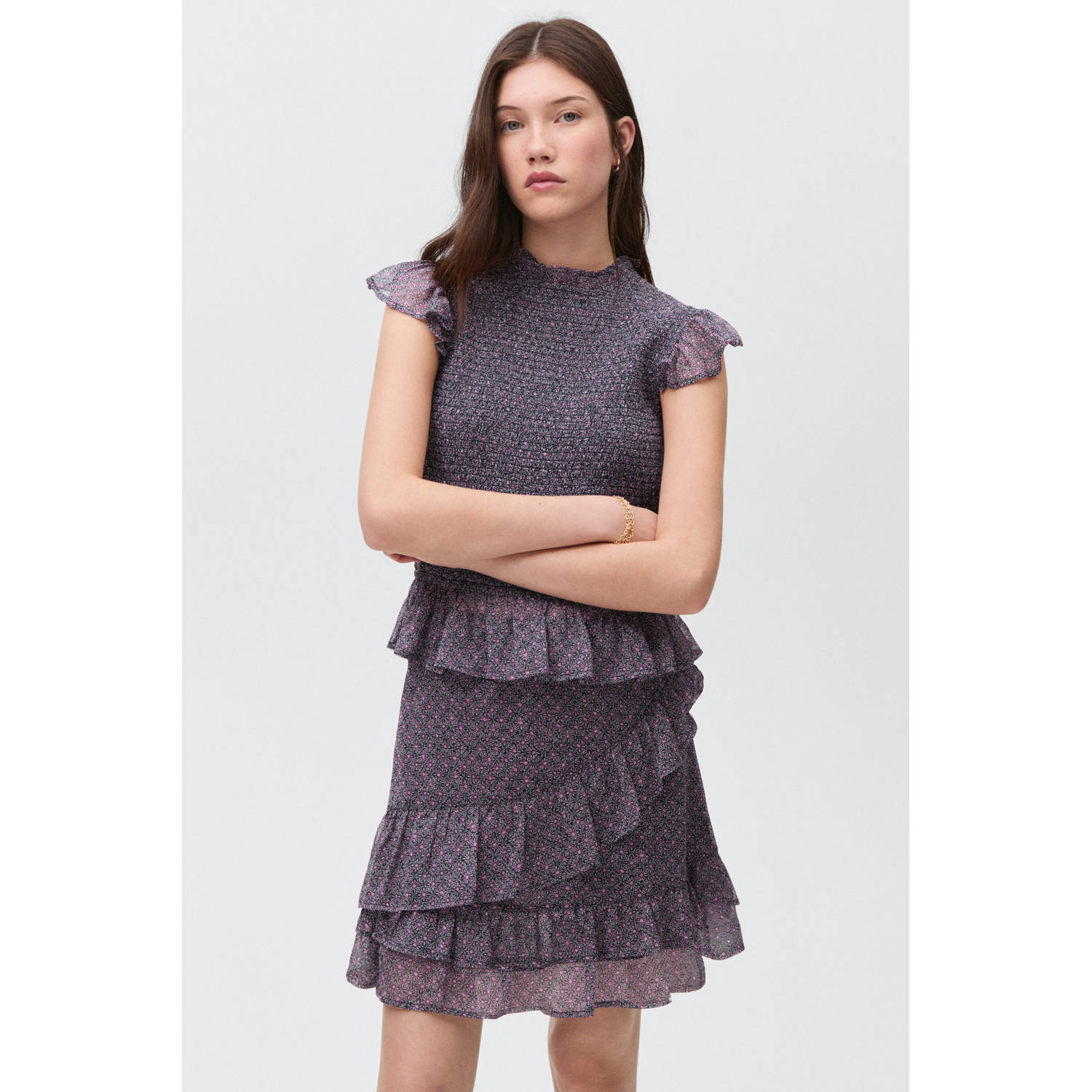 MANGO TEEN mouwloze top donkerblauw