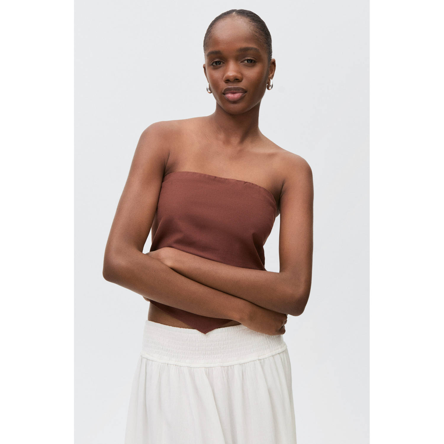MANGO TEEN maxi rok wit