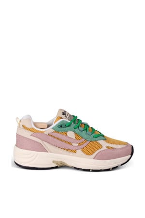 G-eco '00 multi flowers chunky sneakers roze