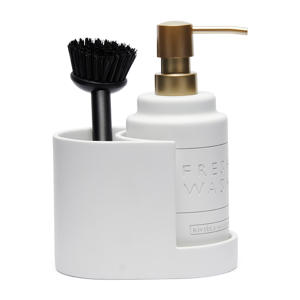 zeepdispenser set (9.5x18.5 cm)