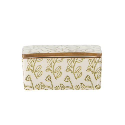 Bloomingville botervloot Maple (12,5x9,5x6 cm) afbeelding