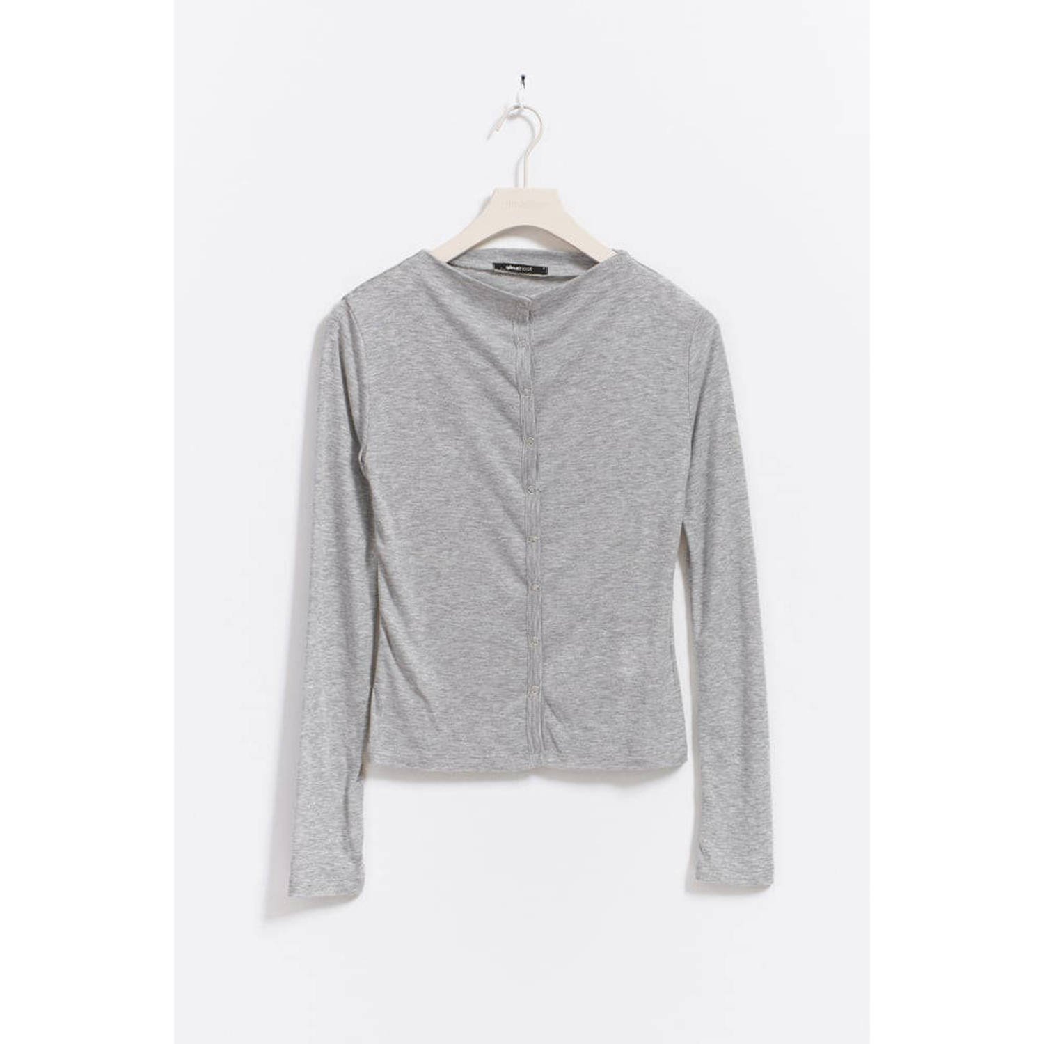 Gina Tricot top grijs