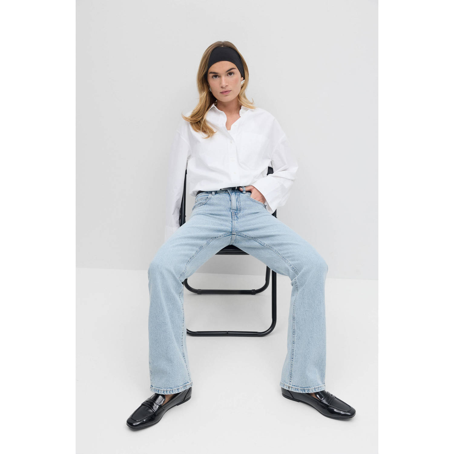 Gina Tricot light blue denim