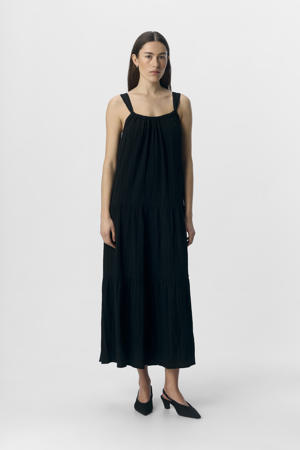 midi jurk zwart