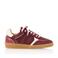 DWRS Mirabel suède sneakers bordeaux