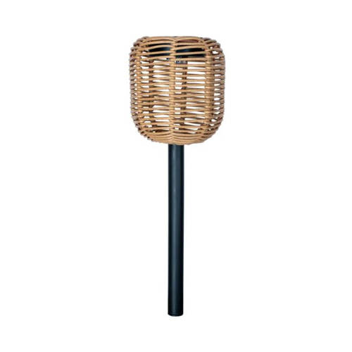 Luxform Solar 1x Steeklamp Rattan set 2 3,7LM, Patio, 12x PDQ afbeelding
