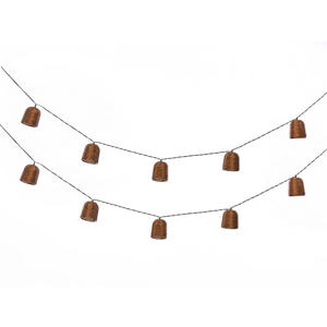 Solar 1x Rattan 4,5LM, Partyverlichting, 12x PDQ Hybride solar