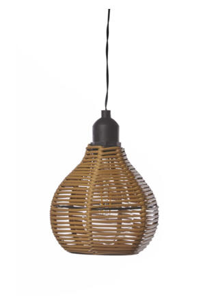 Luxform Batterij 1x Hanglamp Rattan 15LM, Patio, 12x PDQ