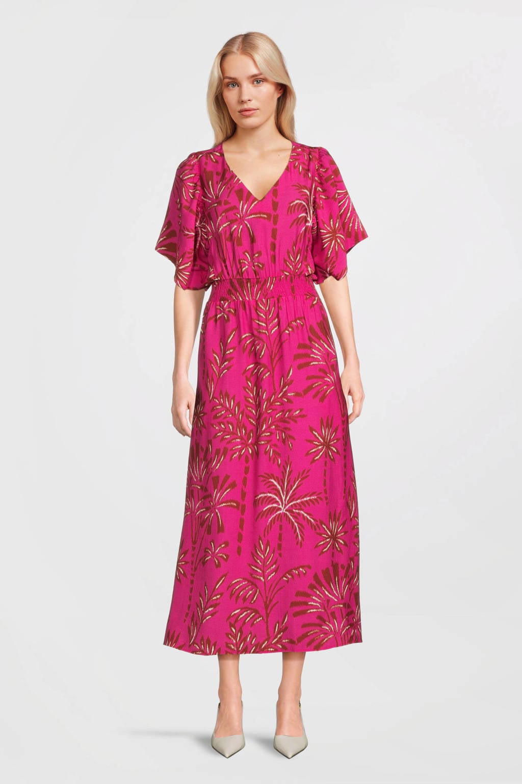 Geisha zomerjurk fuchsia kopen? Morgen in huis wehkamp