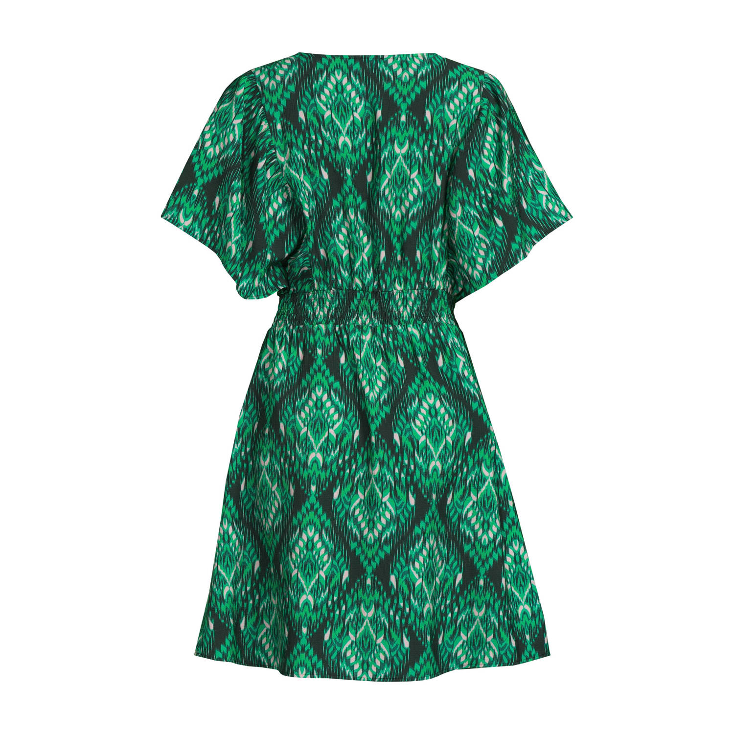 Geisha zomerjurk groen