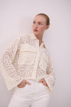 jasje crochet ecru