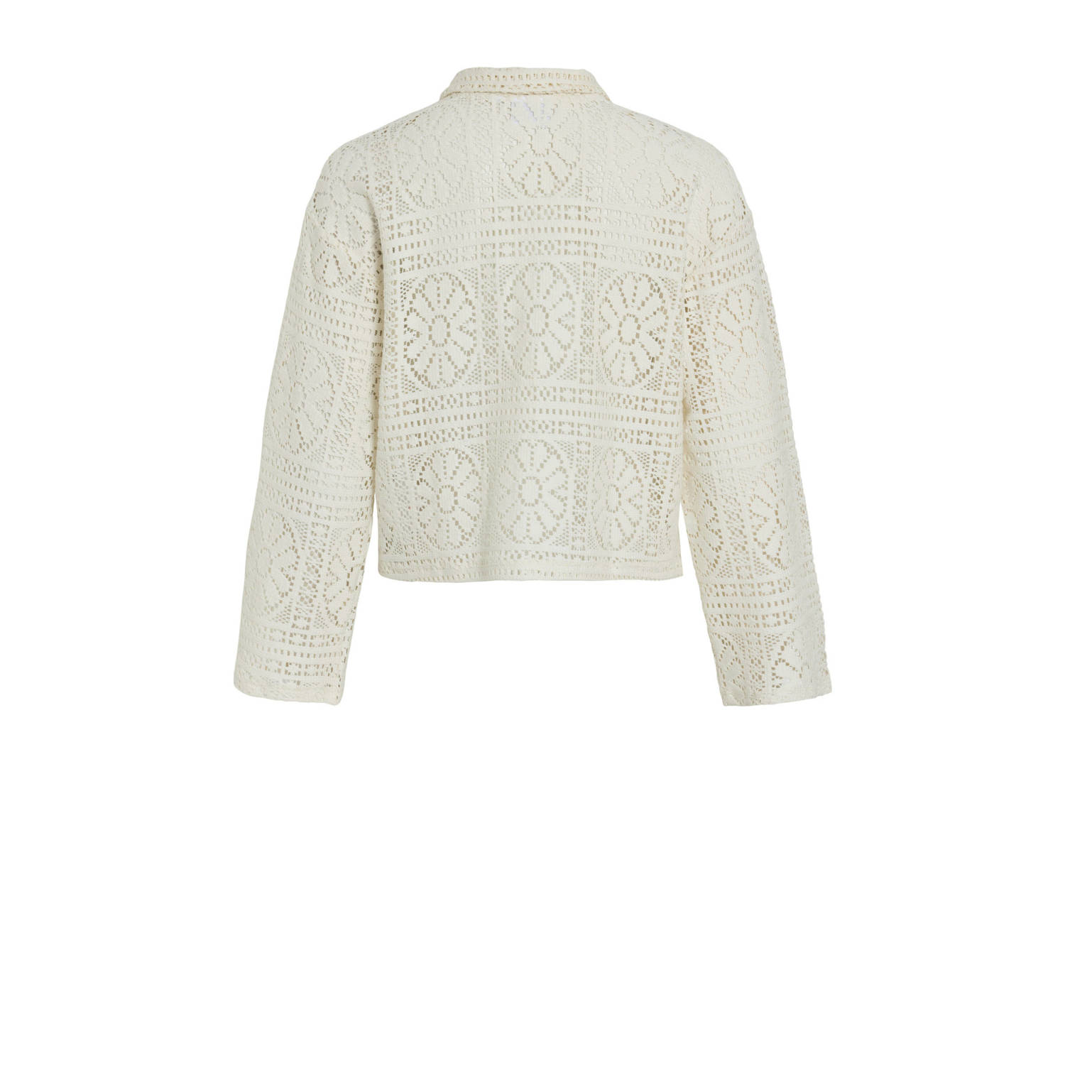 VILA jasje crochet ecru