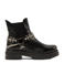 Lazamani leren chelsea boots zwart