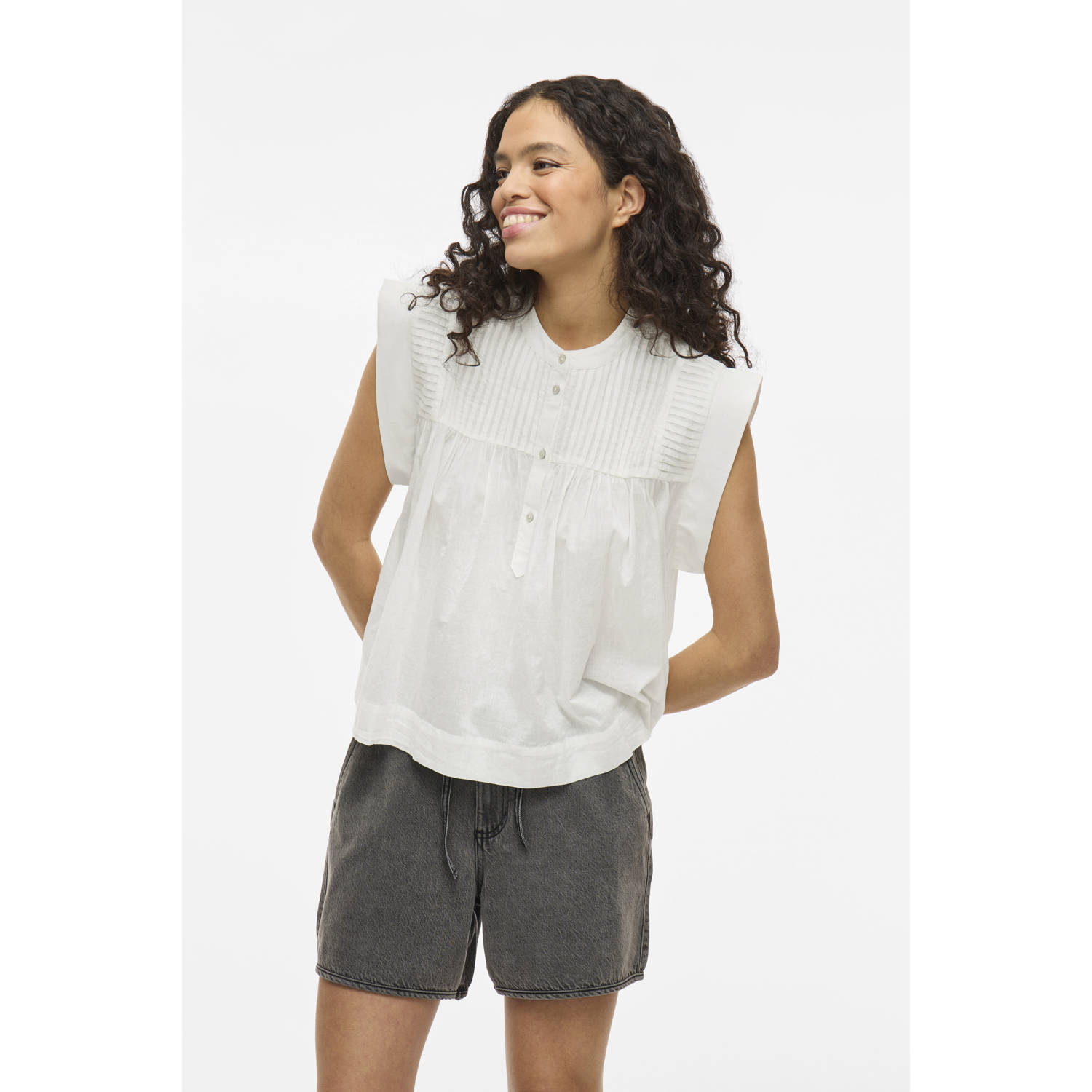 VILA blouse wit
