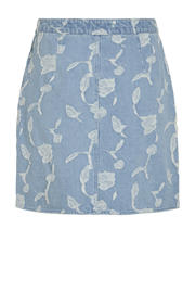 thumbnail: VILA denim spijkerrok light blue denim
