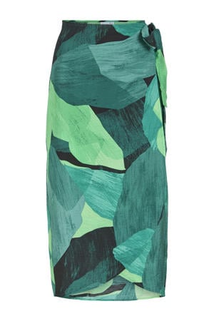 midi rok groen