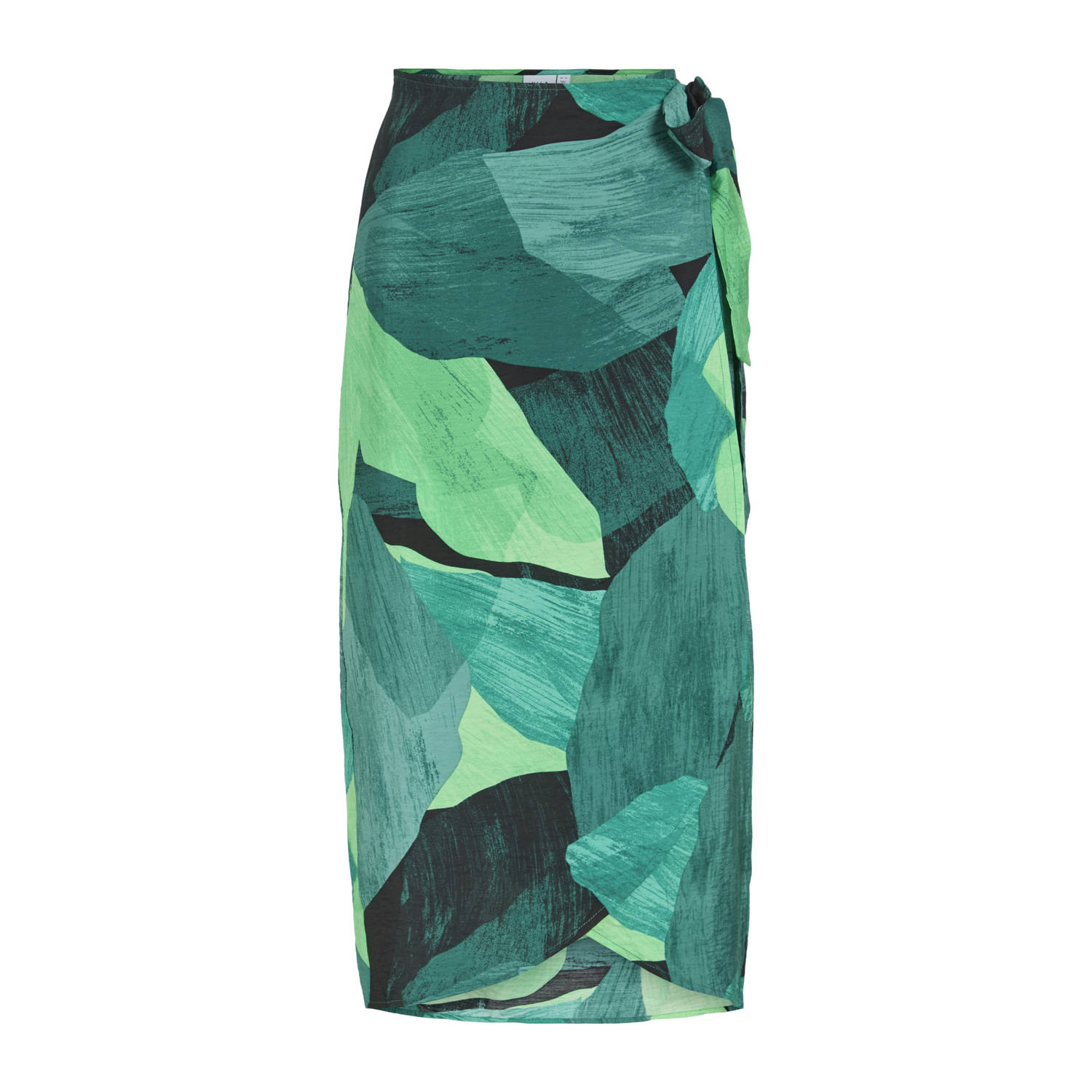 VILA midi rok groen