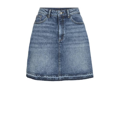 VILA denim spijkerrok blauw afbeelding