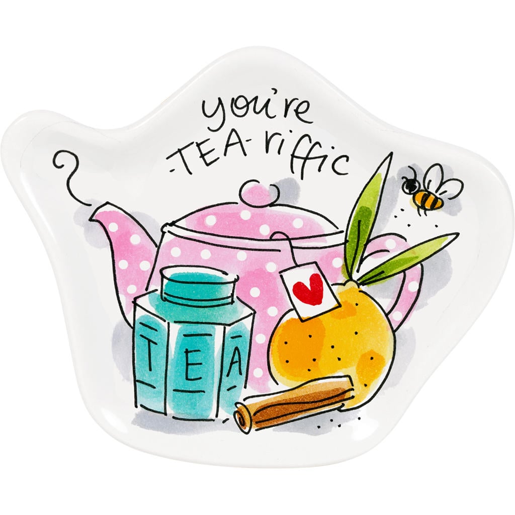 Blond Amsterdam theetip 'You're Tea-riffic'