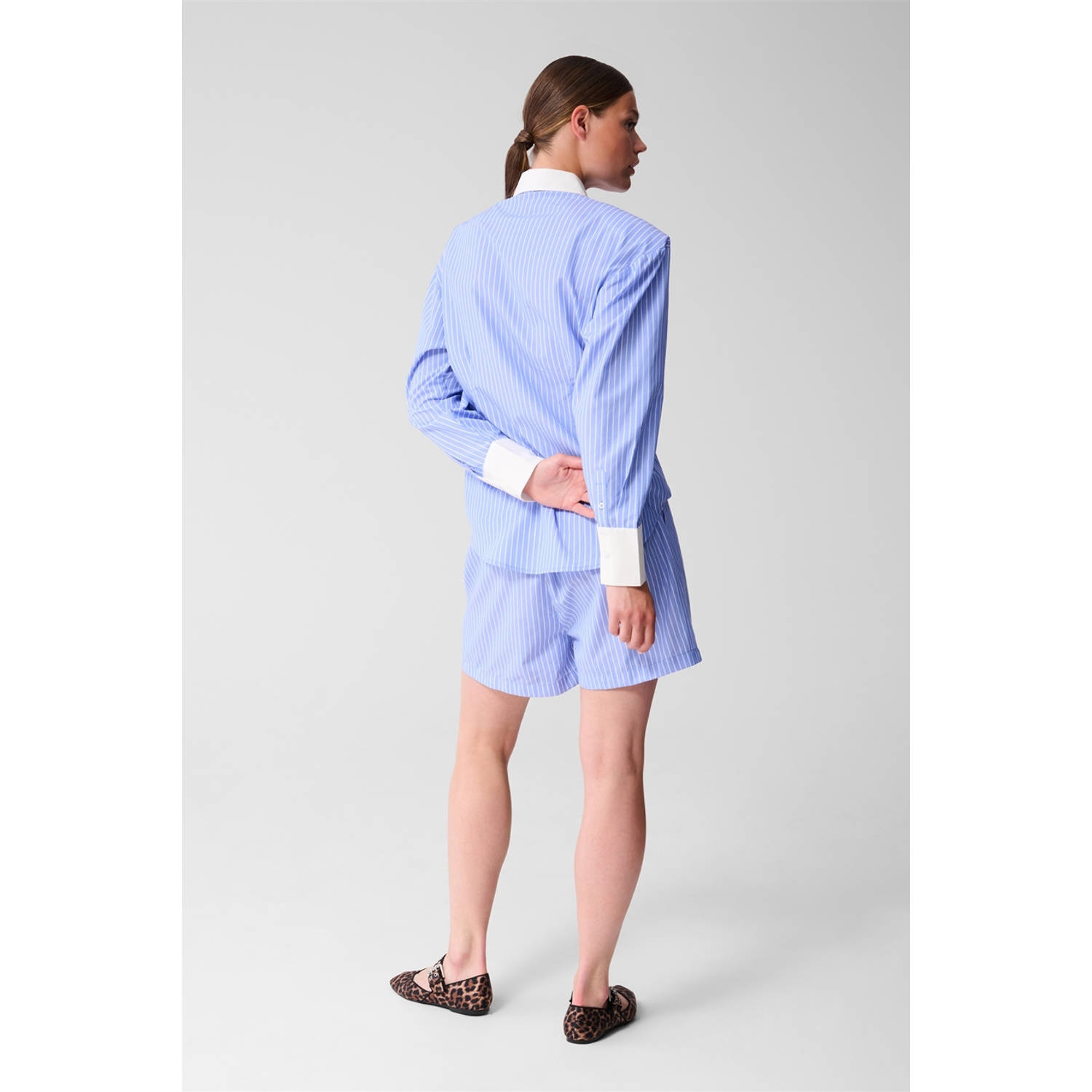 Shoeby regular waist casual short blauw
