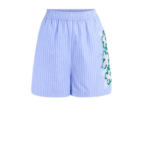 Shoeby regular waist casual short blauw afbeelding