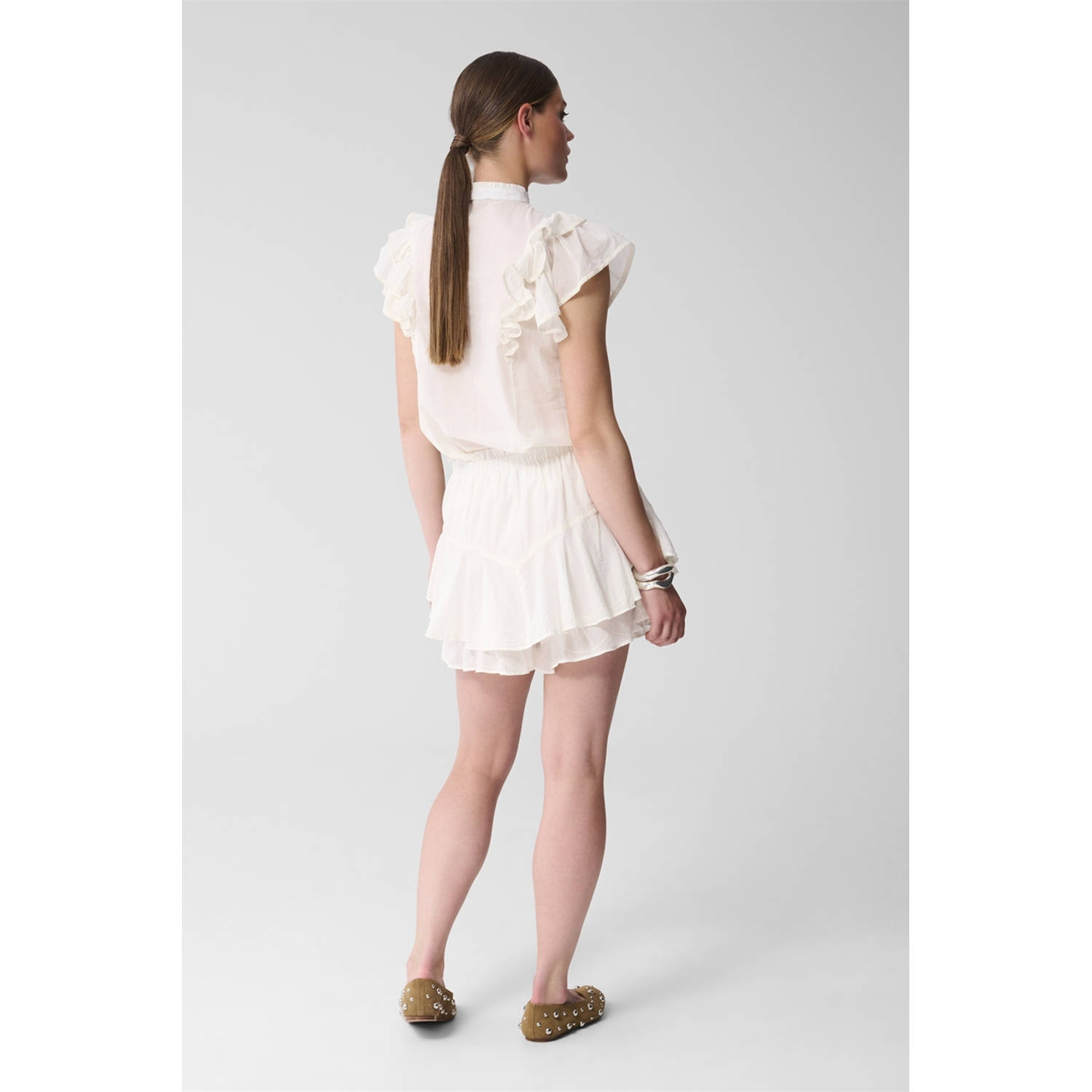 Shoeby korte rok wit