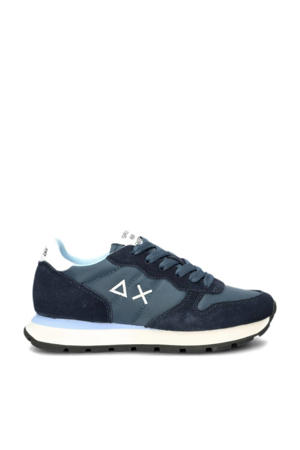 Ally Solid Nylon  sneakers donkerblauw