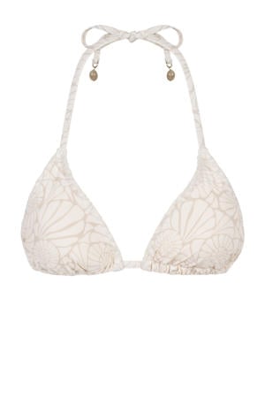 voorgevormde triangel bikinitop Caicos beige