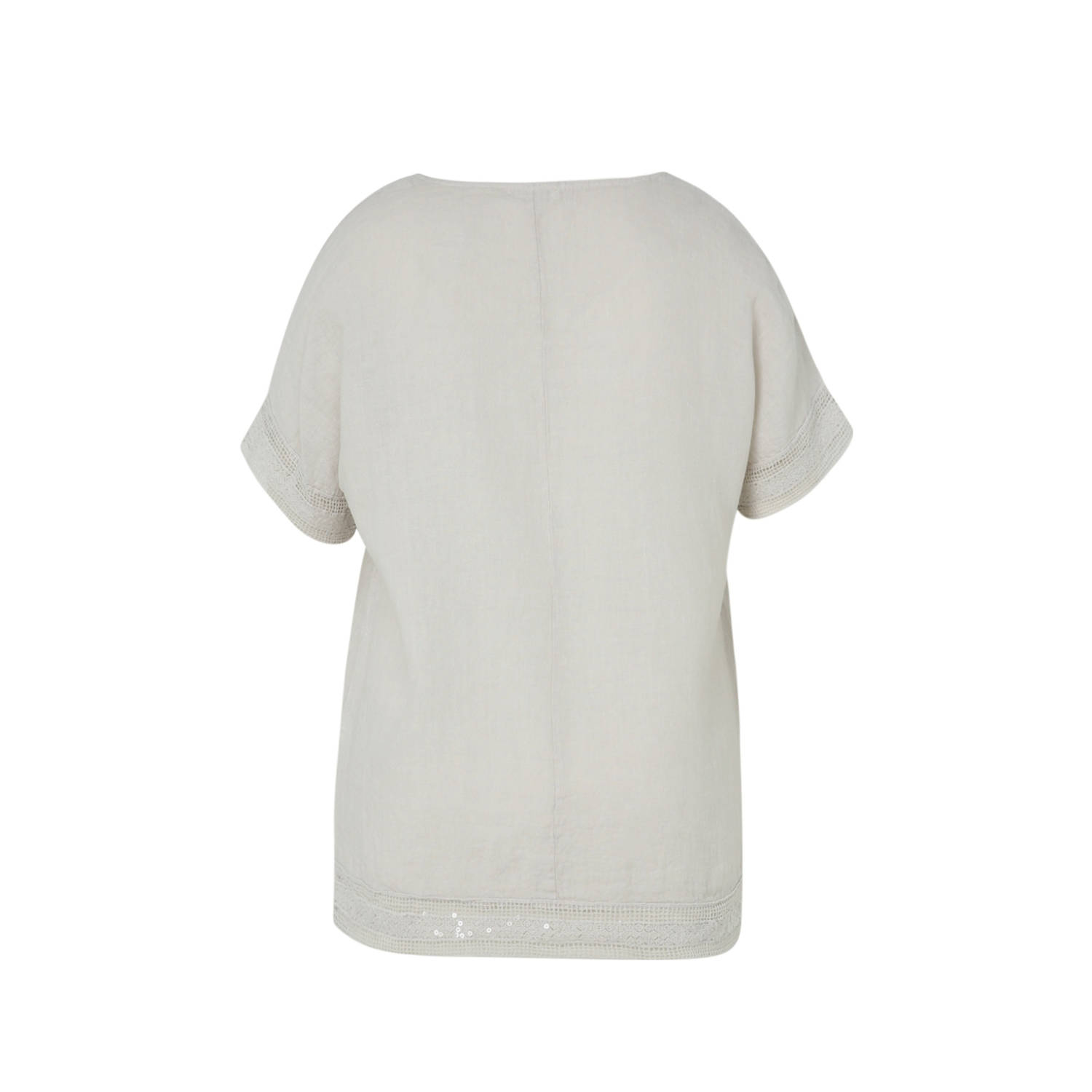 Paprika top ecru