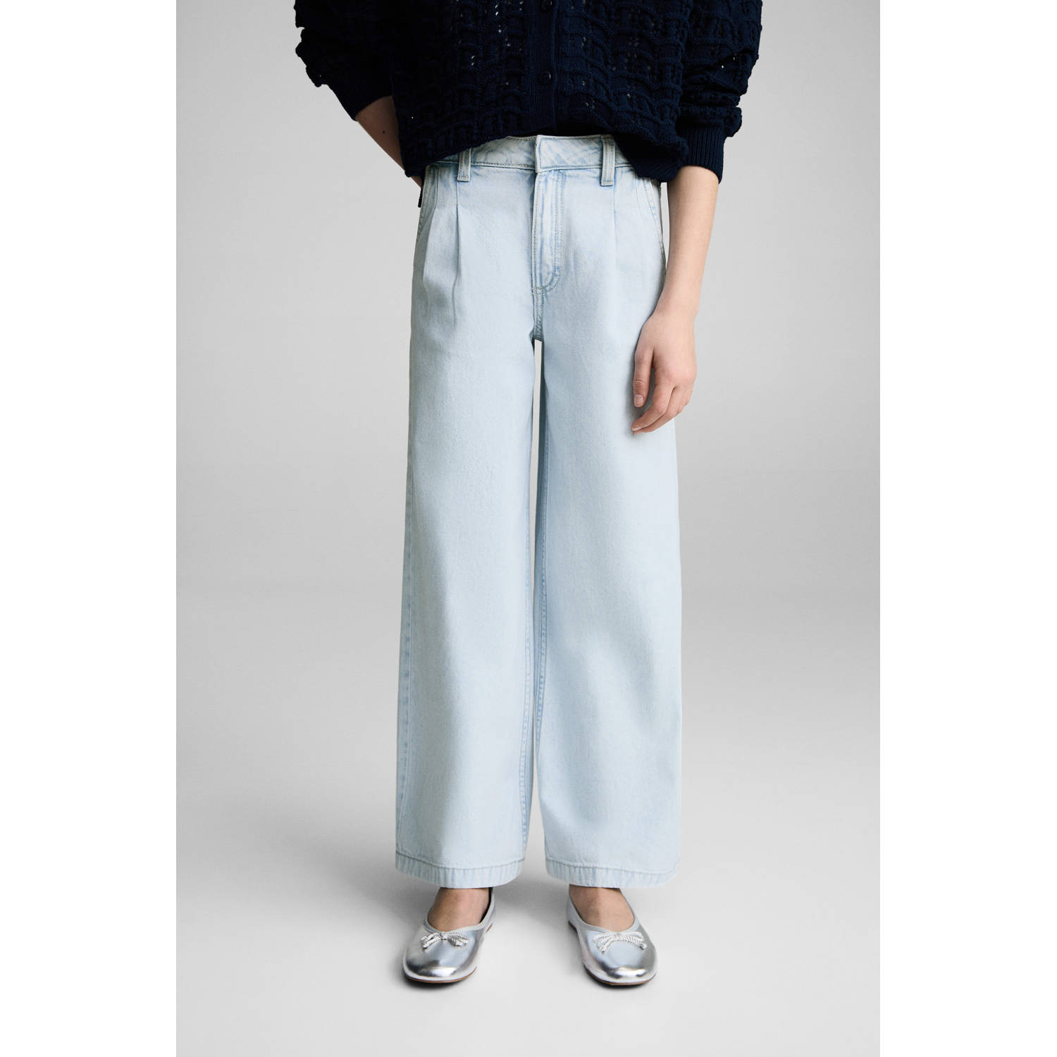 Mango Kids jeans light blue denim