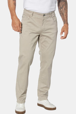 +FIT Collectie loose casual broek BRONKER Plus Size beige