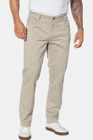 +FIT Collectie loose casual broek BRONKER Plus Size beige
