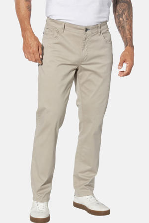 +FIT Collectie loose casual broek BRONKER Plus Size beige