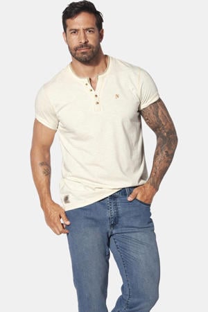 +FIT Collectie T-shirt THOKHELM Plus Size ecru