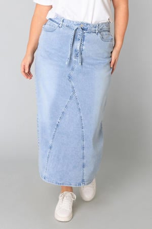 denim spijkerrok medium blue denim