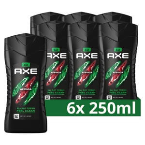 Africa 3-in-1 douchegel - 6 x 250 ml