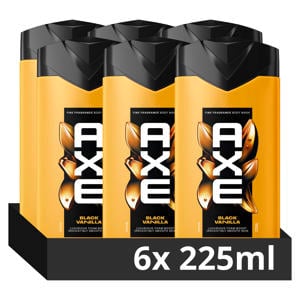 Black Vanilla douchegel - 6 x 225 ml
